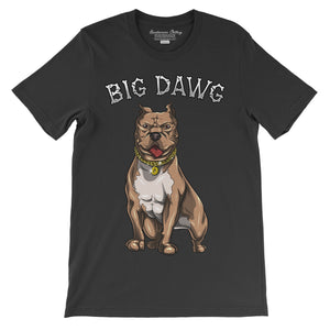 Big Dawg Short Sleeve T-shirt Shirt ART ON SHIRTS Small Mint 