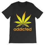 Addicted Short-Sleeve T-Shirt Shirt ART ON SHIRTS Small Black 