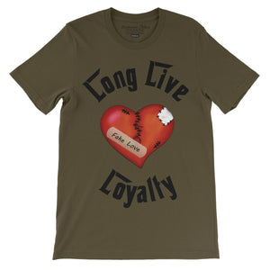 No Loyalty Short-Sleeve T-Shirt Shirt ART ON SHIRTS Small Army 