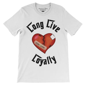 No Loyalty Short-Sleeve T-Shirt Shirt ART ON SHIRTS Small White 