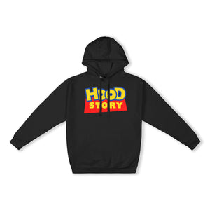 Premium Hood Story Hoodie hoodie Bandionaire clothing Small Black 