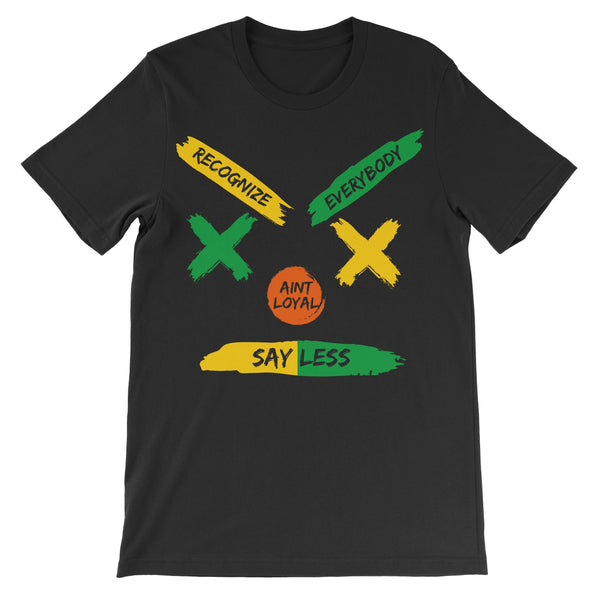 R.E.A.L.Short-Sleeve T-Shirt Shirt ART ON SHIRTS Small Black 