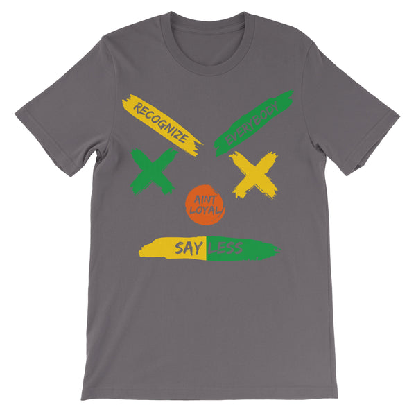 R.E.A.L.Short-Sleeve T-Shirt Shirt ART ON SHIRTS Small Smoke 