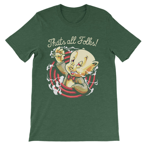 Thats All Folks Short-Sleeve T-shirt - Bandionaire Clothing