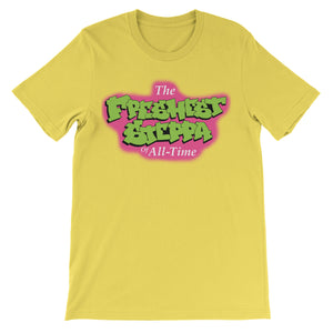Freshest Steppa T-shirt Shirt ART ON SHIRTS Small Yellow 