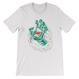 Hand Check Short-Sleeve T-Shirt Shirt ART ON SHIRTS Small White 